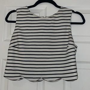 Design Lab scalloped tank